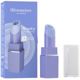 Womanizer Beauty - stimulator klitorisa z zračnimi valovi v obliki šminke (vijoličen) u