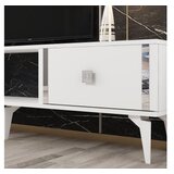 Hanah home tv polica doruk white silver | ePonuda.com