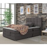 Kondela Električna nastavljiva postelja 120x200, boxspring, siva, MURKO NEW | Shoptok.si