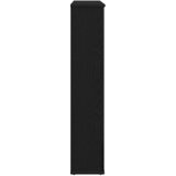  Okvir za kamin crni hrast 100x20x100 cm inženjerski drvo | shoptok.hr