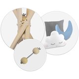Nukido wigwam šator sivi sa zvijezdicama | shoptok.hr