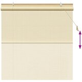 Rolo zavjesa Prirodna 130 x 160 cm Bambus | shoptok.hr