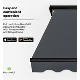 Blumfeldt CloudShade tenda, Pametna kontrola, UV zaštita, Montaža na zid | shoptok.hr