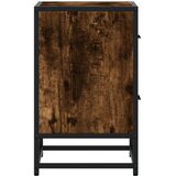  Noćni ormarić boja hrasta 40x31x50 cm konstruirano drvo | shoptok.hr