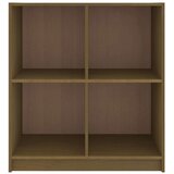 vidaXL komoda medeno rjava 70x33x76 cm trdna borovina | Shoptok.si