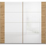 Rauch Möbel omara z drsnimi vrati, bela, hrast artisan | Shoptok.si