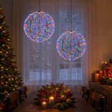  Božićni vrh svjetla 2 kom. 1500 LED lampica Višebojno - Šareni Ø 50 x 52 cm 2 | shoptok.hr
