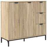  Kreveta Sonoma hrast 89,5 x 33 x 82 cm Konstruirano drvo | shoptok.hr
