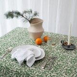 Linen Tales Laneni stolnjak 140x200 cm Evergreen Damask – | shoptok.hr