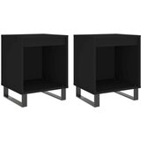  Noćni ormarići 2 kom crni 40x35x50 cm od konstruiranog drva | shoptok.hr