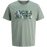 Jack & Jones Majica 'JJGEPLAS' zelena / oliva / trst / jelka Cene