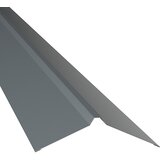 PROBAU ravno sleme PP12 (siva, dolžina: 100 cm, jeklena pločevina) Cene