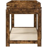  Postelja na vzkraj za otroke Dimljeni oreh 100 x 200 cm, (5000142071) | Shoptok.si