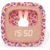 MOB nočna lučka in budilka Billy Clock pink leopard | Shoptok.si