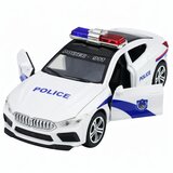  Policijski avto za igro POLICE - bela | Shoptok.si