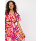 Italy Moda Dress-DHJ-SK-13162.92-dark pink | Shoptok.si