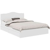  Postelja s shranjevanjem Bela 140 x 200 cm Konstruiran les, (5000104925) | Shoptok.si