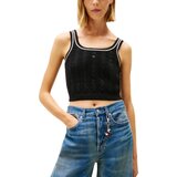 Tommy Hilfiger Majice brez rokavov DW0DW22027 Črna Cene
