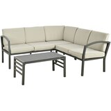 Figi baštenski metalni set ugaona garnitura sa stočićem | ePonuda.com
