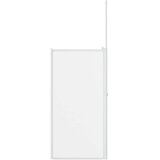  Zavjesa za kadu Matirano 120 x 70 x 137 cm Aluminij | shoptok.hr