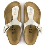 Birkenstock Japonke Gizeh Srebrna | Shoptok.si
