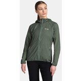 Kilpi Women's ultralight outdoor jacket ROSA-W Dark green Cene
