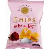 Sal de Ibiza Krompirjev čips z okusom vrtnice in fleur de sel - 125 g