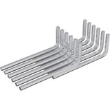 Hex ključ 12 pcs Srebrno 20 x 52 mm Čelik | shoptok.hr