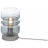 it´s about RoMi Siva stolna lampa sa staklenim sjenilom (visina 23 cm) Verona –