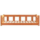  Krevet za psa Vosak smeđa 55 x 45 x 28 cm Čvrsto borovo drvo | shoptok.hr
