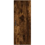  Visoka komoda dimljeni hrast 34 5x34x180cm konstruiranog drva | shoptok.hr