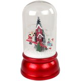 Christmas Dome Decoration Snow Santa Claus Red | Shoptok.si