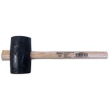 Conmetall gumeni čekić sa drvenom drškom COX625105 - 90 mm - Crni | ePonuda.com