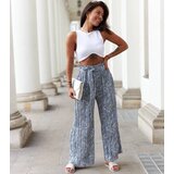 UR/CEO Blue wide pleated pants Manlio | shoptok.hr