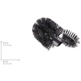 Wenko Crna plastična zamjenska glava WC četke Ø 8 cm – | shoptok.hr