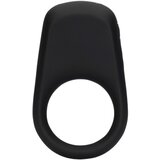 Shots Loveline - punjivi, vibrirajući prsten za penis (crni) | shoptok.hr