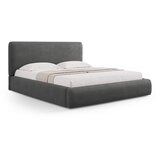 Cosmopolitan Design Sivi tapecirani bračni krevet s prostorom za odlaganje s podnicom 180x200 cm Colonel – | shoptok.hr