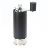 Peugeot mlinček za sol z ročajem Isen h18cm, črn mat, les, inox | Shoptok.si