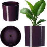 KADAX Okrogel cvetlični lonec Plastika 13,5 cm Vijolična, (5000352852) | Shoptok.si