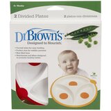 Dr.browns dr brown's podeljeni tanjirići za čvrstu hranu