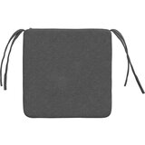 vidaXL Jastučići za sjedenje 4 pcs Tamno siva 40 x 40 x 3 cm | shoptok.hr
