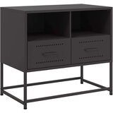 vidaXL TV omarica črna 68x39x60,5 cm jeklo | Shoptok.si
