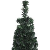  Umjetno tanko božićno drvce sa stalkom 240 cm optička vlakna | shoptok.hr