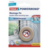 Montažni DVOSTR. LEPILNI TRAK MONTAŽNI TRANSPARENTNI PROZOREN 1.5M X 19 MM Cene