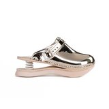  Ženske feder klompe - F06 zlatna metalik | ePonuda.com