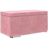  Stolica Ružičasta 81 x 41 x 40 cm Svileni i Fino Radeći Drvo | shoptok.hr