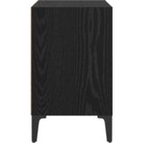  Noćni ormarići 2 kom Crni hrast 40x30x50 cm Drvo | shoptok.hr