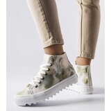 Big Star Green patterned sneakers | Shoptok.si