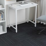  Tepih pločica Tamnosiva s prugama 50 x 50 cm 20 pcs | shoptok.hr