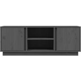 TV ormarić sivi 110 x 35 x 40 5 cm od masivne borovine | shoptok.hr